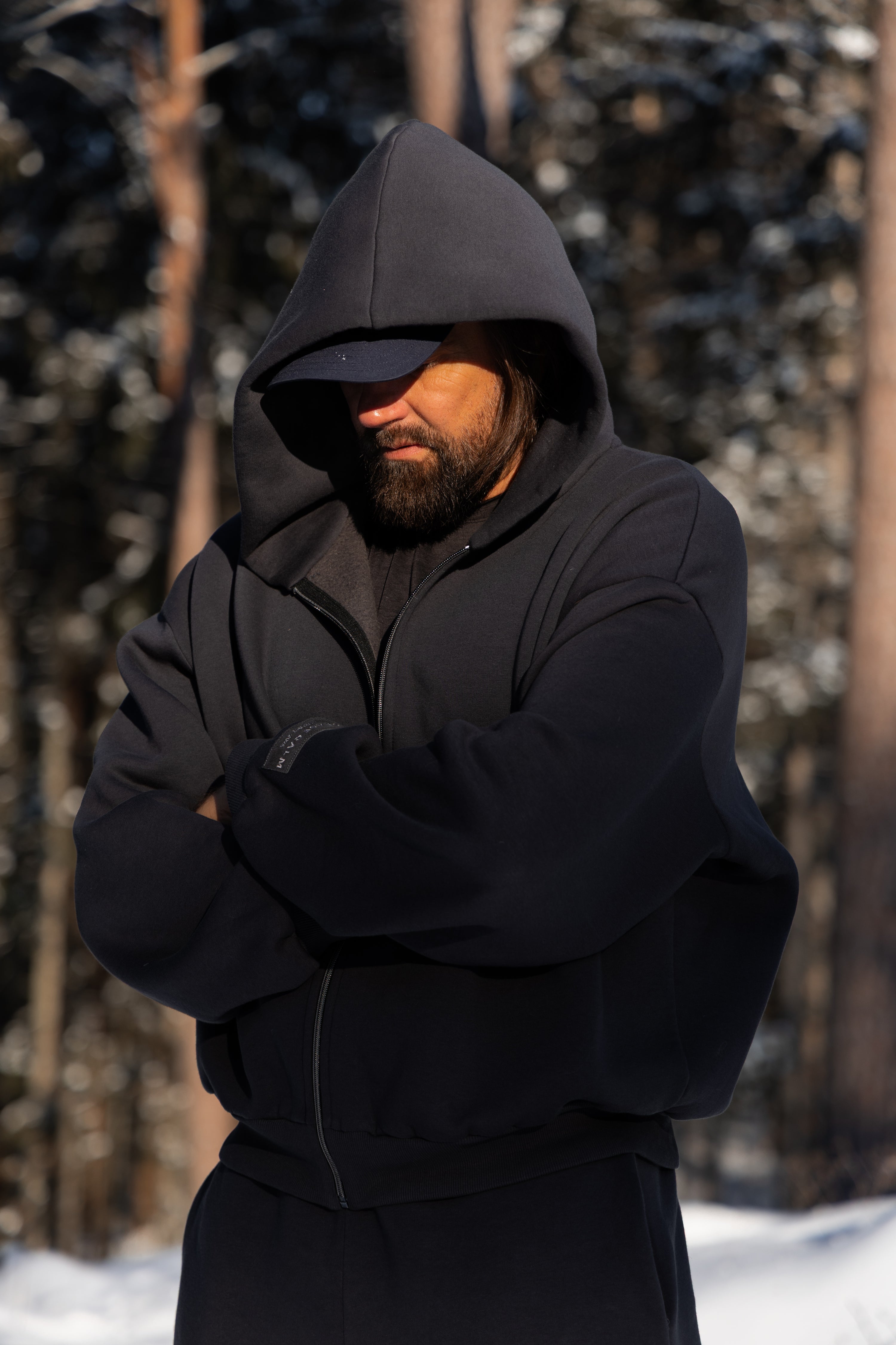 MIDNIGHT CC ZIP HOODIE