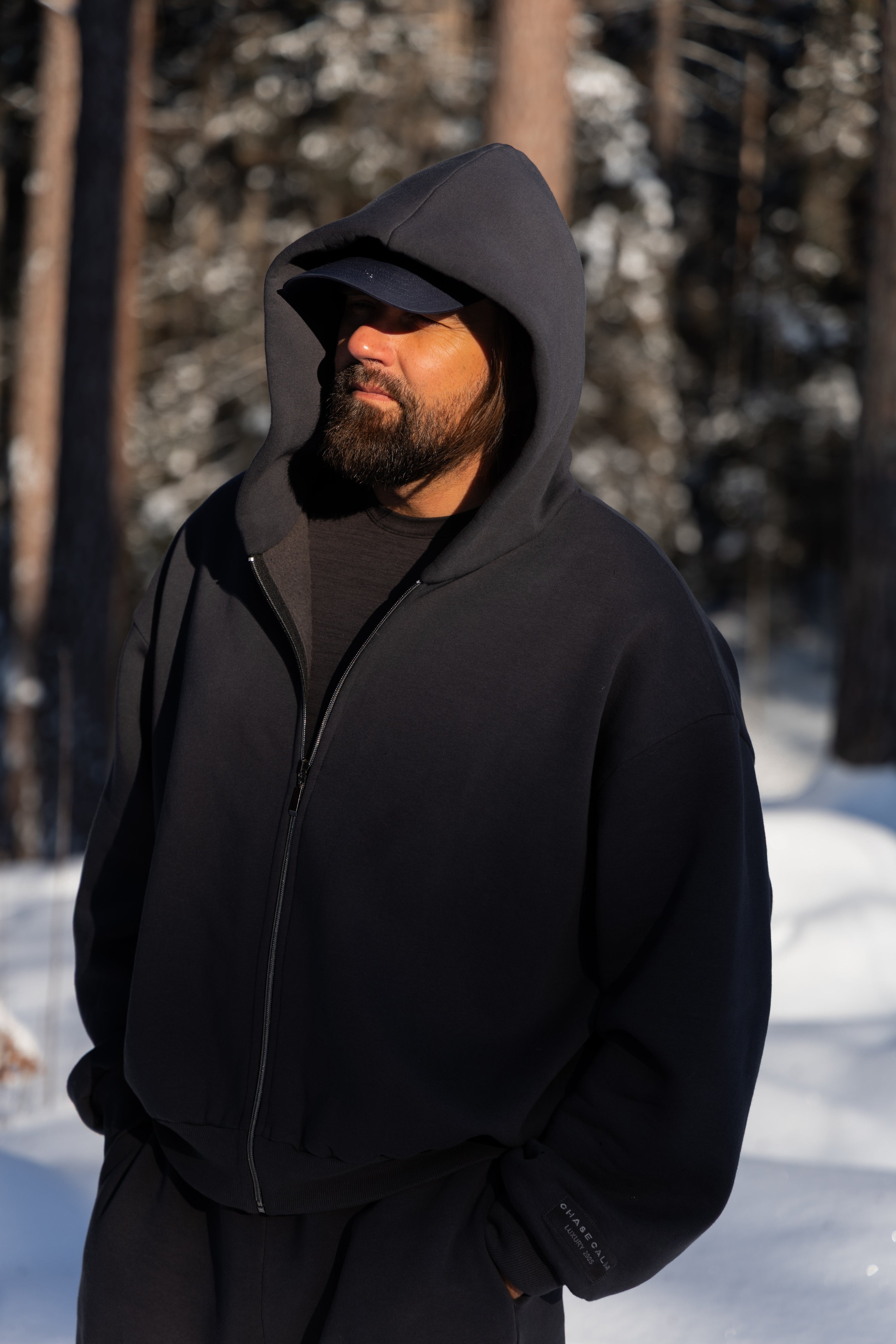 MIDNIGHT CC ZIP HOODIE